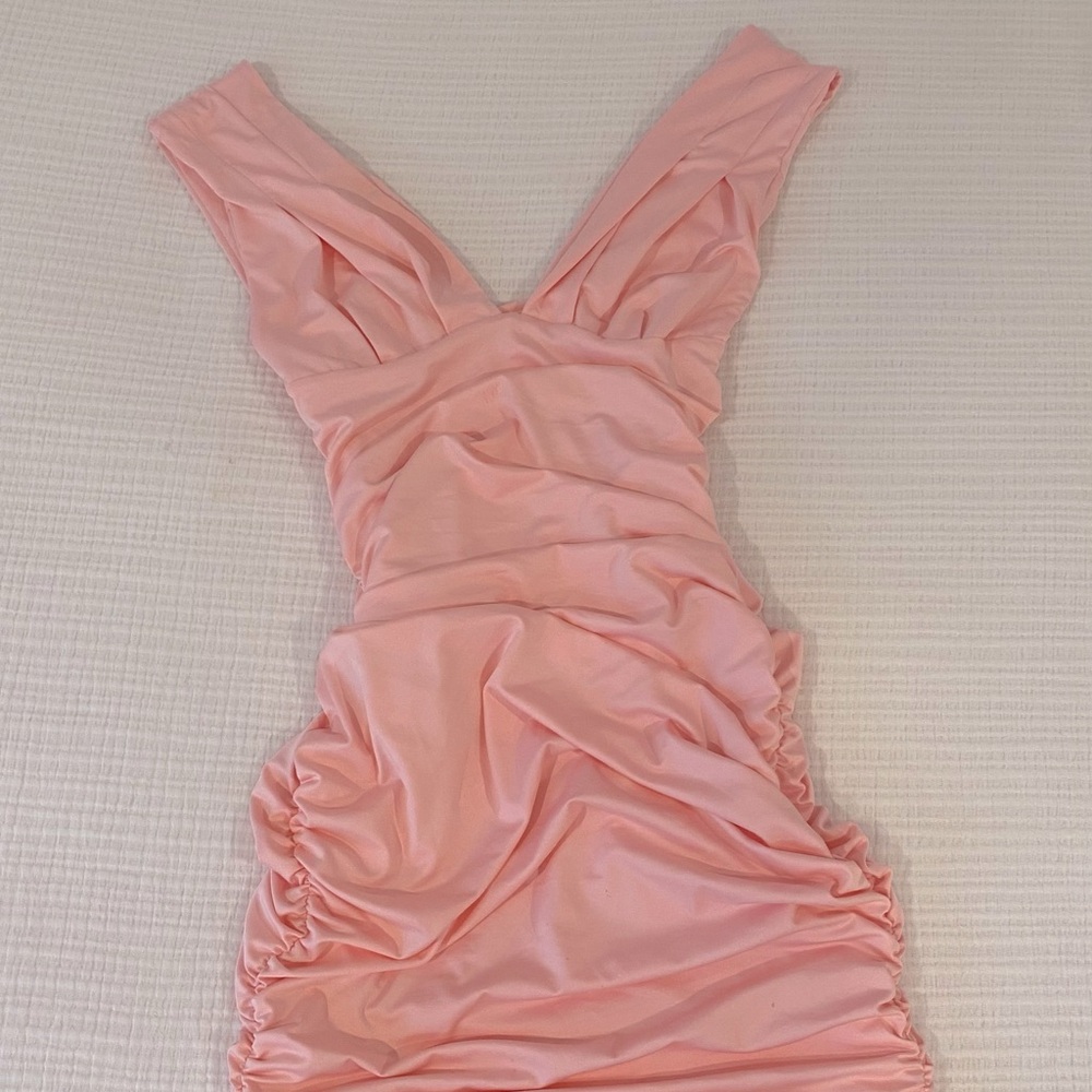PINK MINI PARTY DRESS size: xs